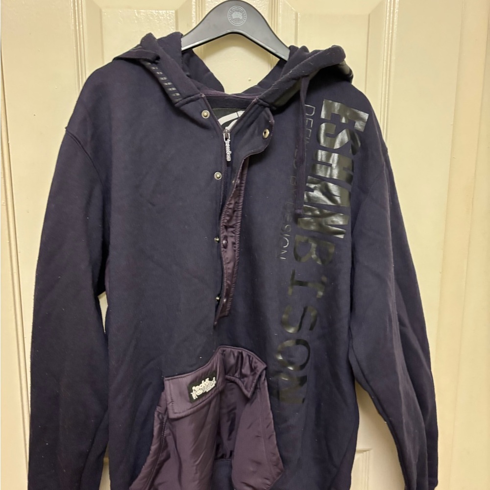 Ecko Navy blue half zip with bottoms Hoodie
